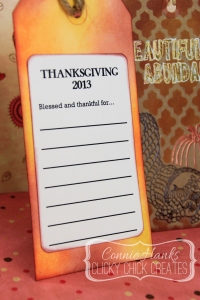 Connie Hanks // ClickyChickCreates.com // Thanksgiving tags