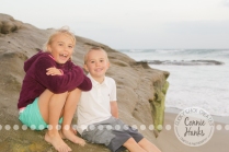 Connie Hanks Photography // ClickyChickCreates.com // family photos, San Diego family photography, family photo session, family photography, siblings, Windansea beach, La Jolla, CA